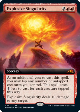 Explosive Singularity - Magic: The Gathering - NEO-BF Near Mint Inglés