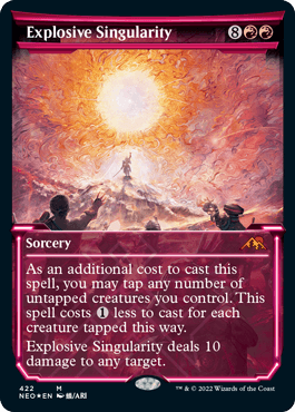 Explosive Singularity - Magic: The Gathering - NEO-BF Near Mint Inglés