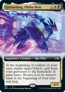 Greasefang, Okiba Boss - Vista detallada 1 de Magic México | Hydra