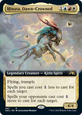 Hinata, Dawn-Crowned - Magic: The Gathering - NEO-BF Near Mint Inglés