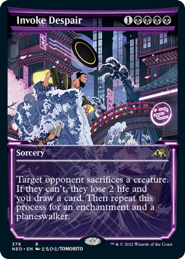 Invoke Despair - Magic: The Gathering - NEO-BF Near Mint Inglés