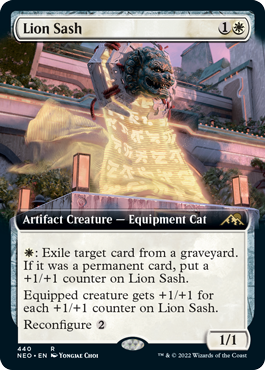 Lion Sash - Magic: The Gathering - NEO-BF Near Mint Inglés