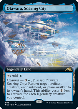 Otawara, Soaring City - Magic: The Gathering - NEO-BF Near Mint Inglés