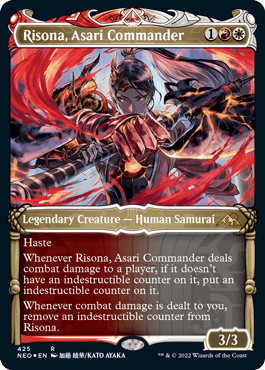 Risona, Asari Commander - Magic: The Gathering - NEO-BF Near Mint Inglés