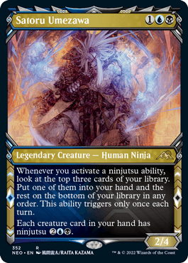 Satoru Umezawa - Magic: The Gathering - NEO-BF Near Mint Inglés