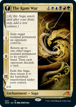 The Kami War - Magic: The Gathering - NEO-BF Near Mint Inglés