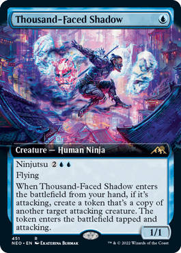 Thousand-Faced Shadow - Magic: The Gathering - NEO-BF Near Mint Inglés