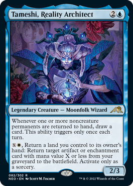 Tameshi, Reality Architect - Magic: The Gathering - NEO Near Mint Inglés