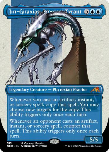 Jin-Gitaxias, Progress Tyrant - Magic: The Gathering - Concept Praetor Near Mint Inglés