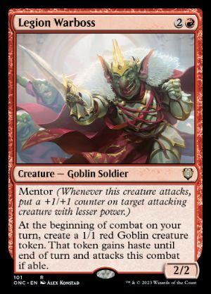 Legion Warboss - Magic: The Gathering - ONC Near Mint Inglés