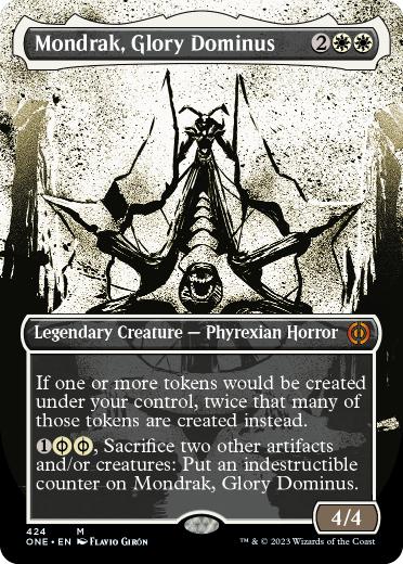 Mondrak, Glory Dominus - Magic: The Gathering - ONE-BF Near Mint Inglés