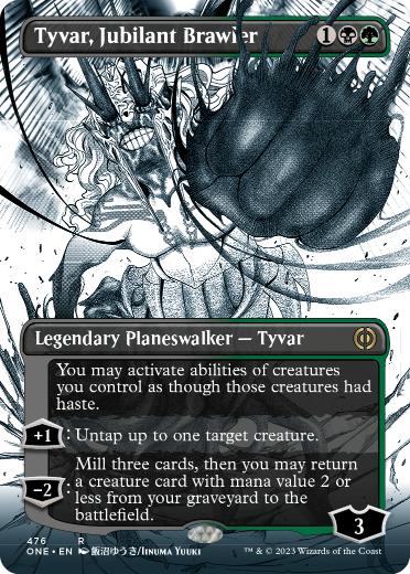 Tyvar, Jubilant Brawler - Magic: The Gathering - ONE-BF Near Mint Inglés