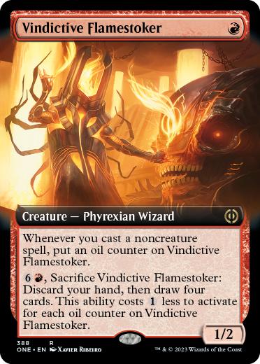 Vindictive Flamestoker - Magic: The Gathering - ONE-BF Near Mint Inglés