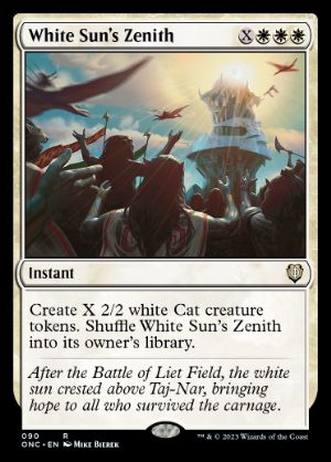 White Sun's Zenith - Magic: The Gathering - ONC Near Mint Inglés