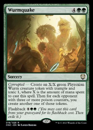 Wurmquake - Magic: The Gathering - ONC Near Mint Inglés