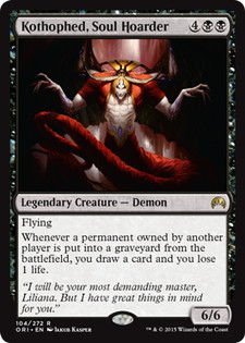 Carta Kothophed, Soul Hoarder de Magic: The Gathering