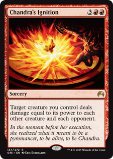 Chandra's Ignition - Magic: The Gathering - ORI Near Mint Inglés