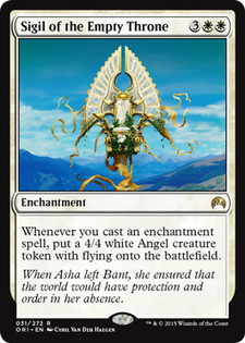 Sigil of the Empty Throne - Magic: The Gathering - ORI Near Mint Inglés