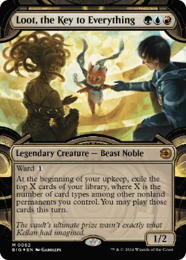 Loot, the Key to Everything - Magic: The Gathering - BIG Near Mint Inglés