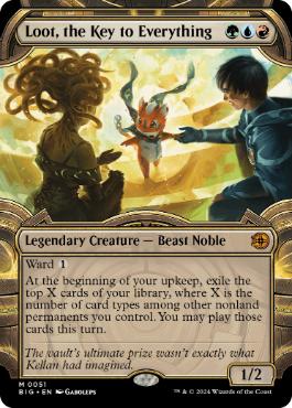 Loot, the Key to Everything - Magic: The Gathering - BIG Near Mint Inglés