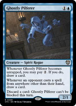Ghostly Pilferer - Magic: The Gathering - OTC Near Mint Inglés