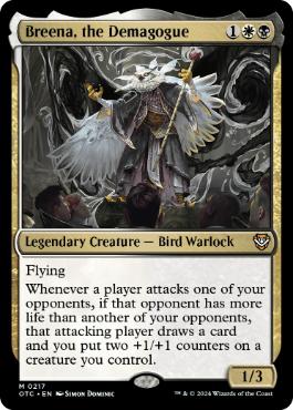 Breena, the Demagogue - Magic: The Gathering - OTC Near Mint Inglés
