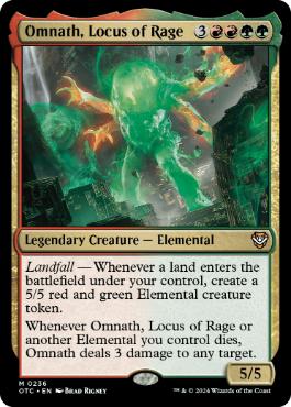 Omnath, Locus of Rage - Magic: The Gathering - OTC Near Mint Inglés