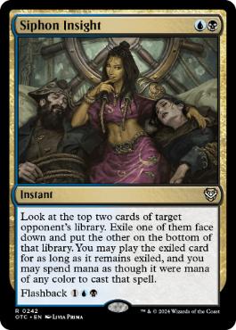 Siphon Insight - Magic: The Gathering - OTC Near Mint Inglés