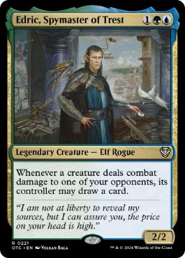 Edric, Spymaster of Trest - Magic: The Gathering - OTC Near Mint Inglés