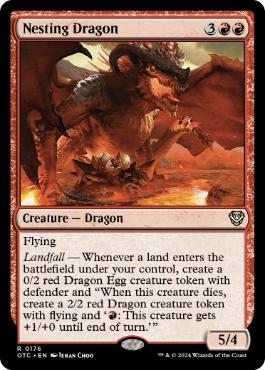 Nesting Dragon - Magic: The Gathering - OTC Near Mint Inglés