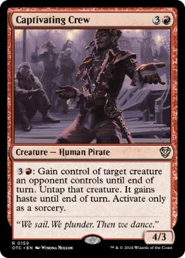 Captivating Crew - Magic: The Gathering - OTC Near Mint Inglés