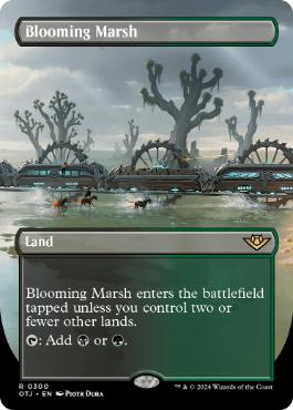 Blooming Marsh - Magic: The Gathering - OTJ-BF Near Mint Inglés