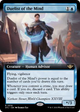 Duelist of the Mind - Magic: The Gathering - OTJ-BF Near Mint Inglés