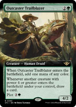 Outcaster Trailblazer - Magic: The Gathering - OTJ-BF Near Mint Inglés