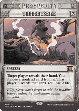 Thoughtseize - Magic: The Gathering - OTP Near Mint Inglés