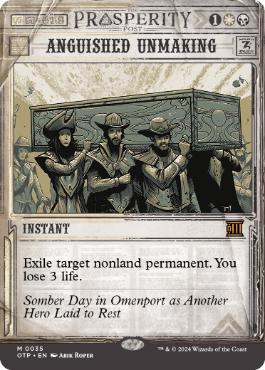 Anguished Unmaking - Magic: The Gathering - OTP Near Mint Inglés