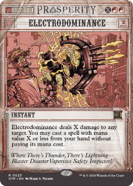 Electrodominance - Magic: The Gathering - OTP Near Mint Inglés