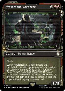 Mysterious Stranger - Magic: The Gathering - PIP-BF Near Mint Inglés
