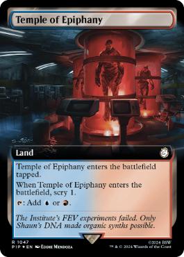 Temple of Epiphany - Magic: The Gathering - PIP-BF Near Mint Inglés