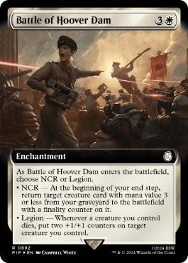 Battle of Hoover Dam - Magic: The Gathering - PIP-BF Near Mint Inglés