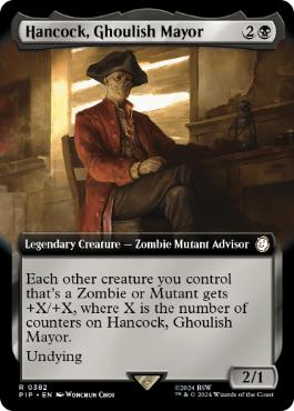 Hancock, Ghoulish Mayor - Magic: The Gathering - PIP-BF Near Mint Inglés