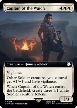 Captain of the Watch - Magic: The Gathering - PIP-BF Near Mint Inglés