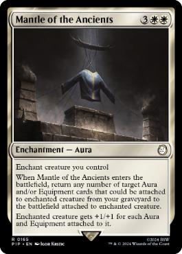 Mantle of the Ancients - Magic: The Gathering - PIP Near Mint Inglés