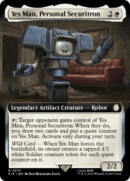 Yes Man, Personal Securitron - Vista detallada 1 de Magic México | Hydra