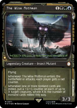The Wise Mothman - Magic: The Gathering - PIP-BF Near Mint Inglés