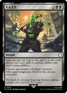V.A.T.S. - Magic: The Gathering - PIP Near Mint Inglés