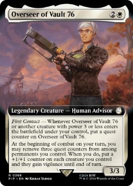 Overseer of Vault 76 - Magic: The Gathering - PIP-BF Near Mint Inglés