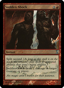 Sudden Shock - Magic: The Gathering -  Near Mint Inglés