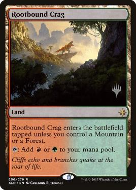Rootbound Crag - Vista detallada 1 de Magic México | Hydra