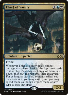 Thief of Sanity - Magic: The Gathering - P Stamped_GRN Near Mint Japonés